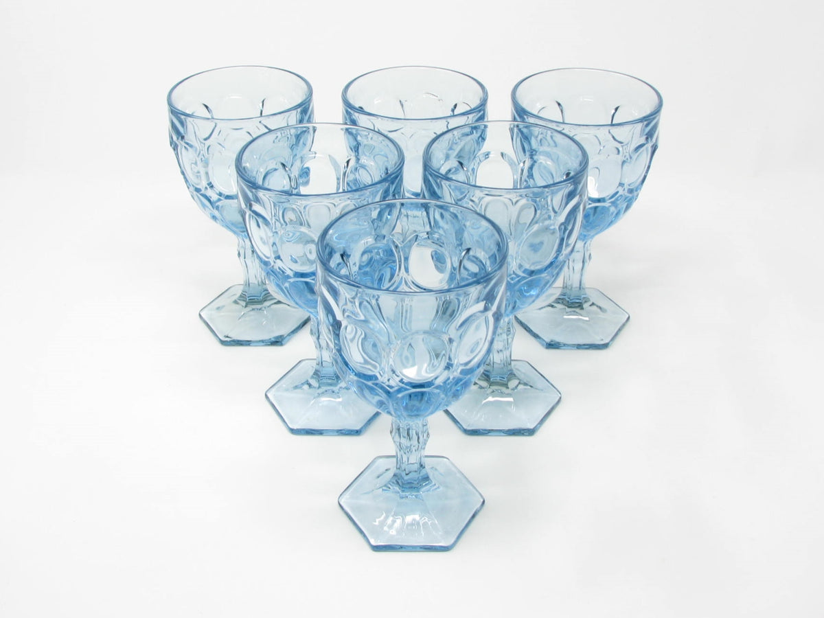 Fruttuoso Wine Glass - Light Blue — The Horseshoe Crab