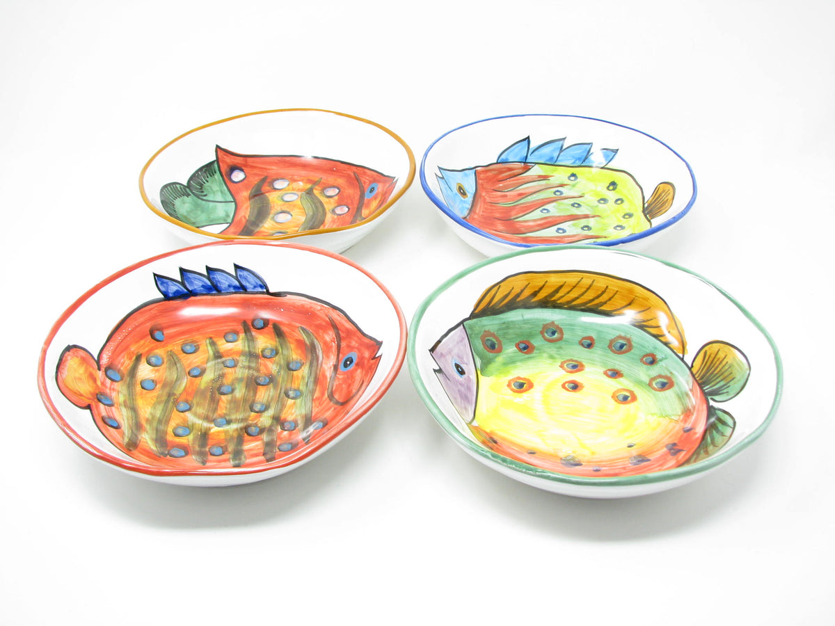 NOVICA Handmade Fish Dish in Aqua Celadon Ceramic Lidded Bowl - 1 Piece - Green