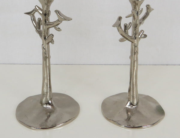 Michael Aram Tree of Life Champagne Toasting Flutes - a Pair