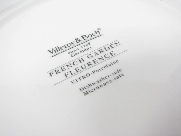 Villeroy & Boch French Garden Fleurence Scalloped Salad Plates - 6 Pieces