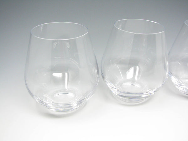 edgebrookhouse Vintage Lenox Stemless Wine Glasses - 4 Pieces