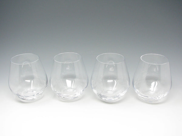 edgebrookhouse Vintage Lenox Stemless Wine Glasses - 4 Pieces