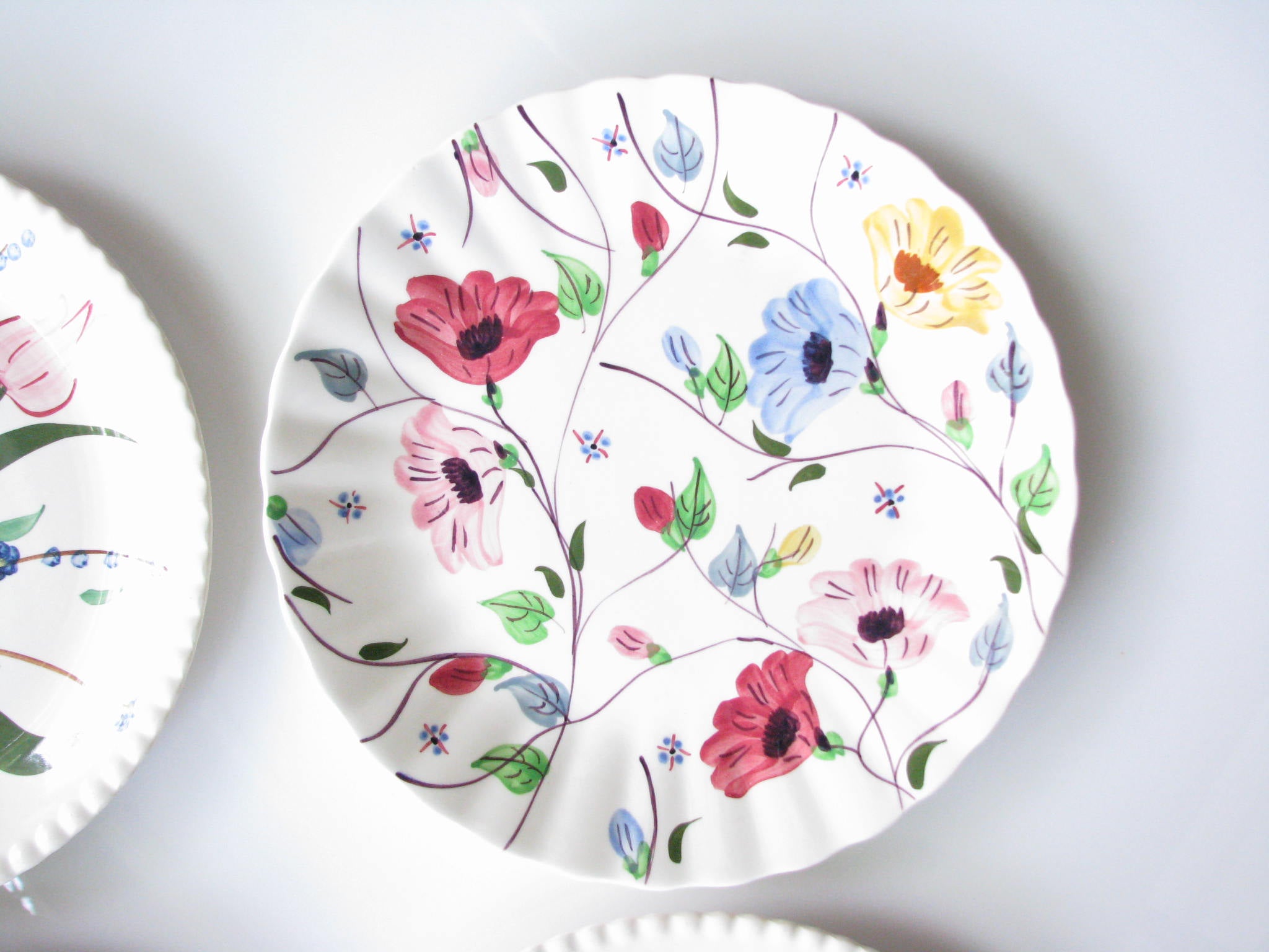 Blue ridge pottery plates best sale