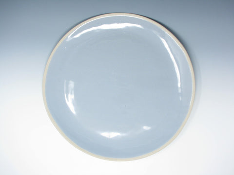 edgebrookhouse - Di Marshall Pottery South Africa Wonki Ware Hand Made Pottery Serving Platter in Light Blue Gray