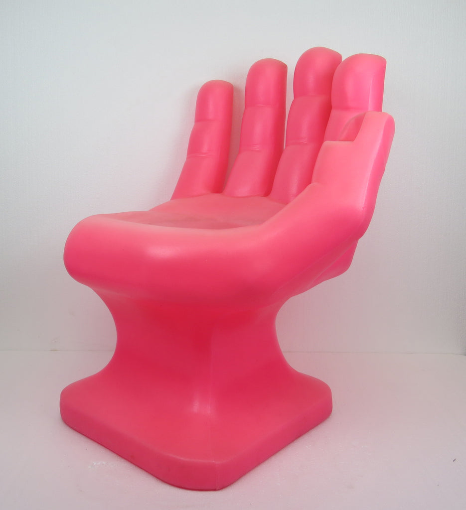 Restored Vintage 1980s Fiberglass Lounge Chair For Sale at 1stDibs  rmic hand  chair, plastic hand chair with fingers, hand chair