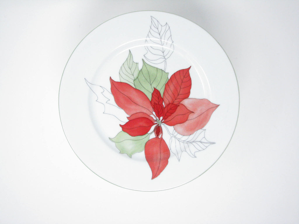 Designed Plates Goertzen Lou Mary Block - – by Vintage Poinsettia edgebrookhouse Salad