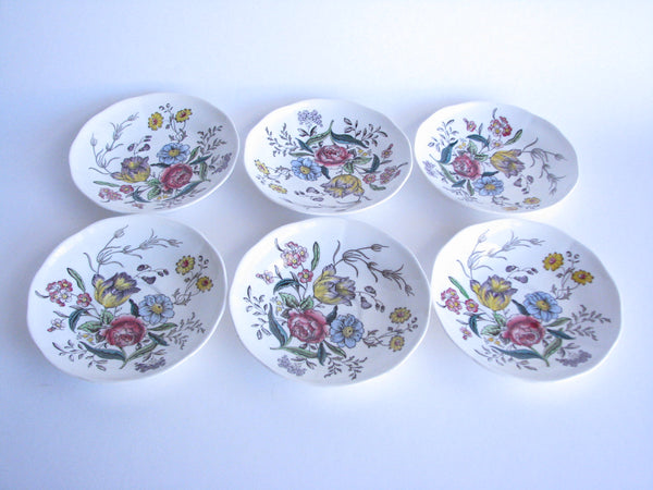 edgebrookhouse - Vintage Spode Gainsborough Cups and Saucers - Set of 6